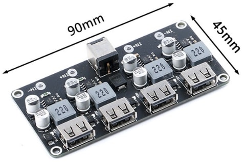 Schematic - DFRobot DRF08x Fast Charge Buck Modules
